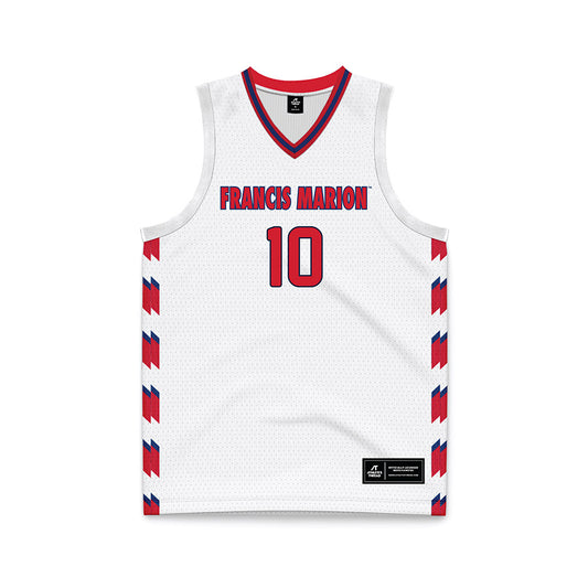 Francis Marion - NCAA Women's Basketball : Jordan Mintz - White Basketball Jersey-0
