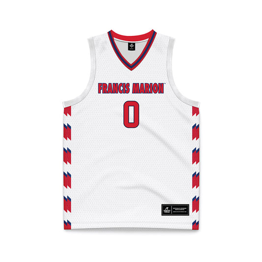 Francis Marion - NCAA Women's Basketball : Kiara Croskey - White Basketball Jersey-0