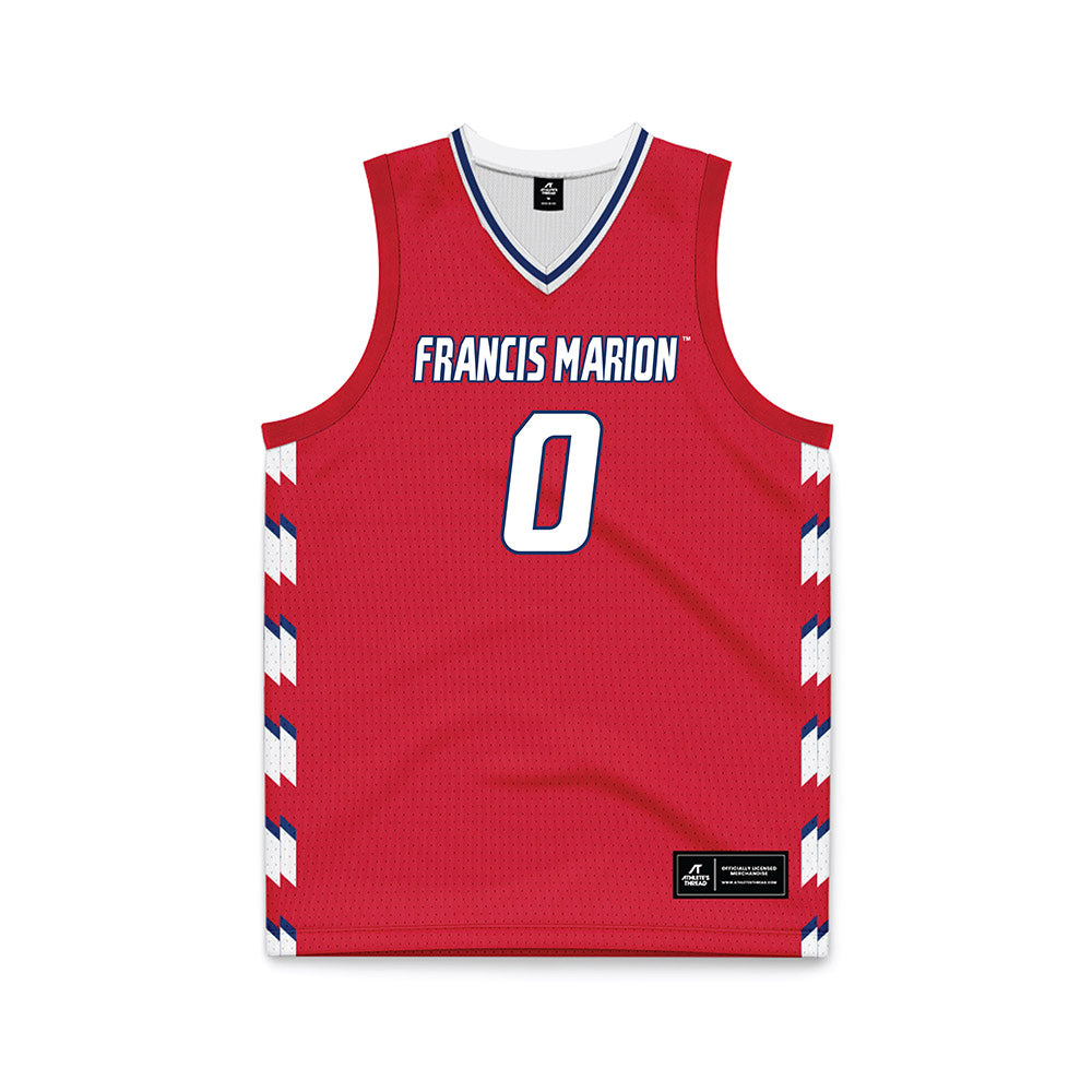Francis Marion - NCAA Women's Basketball : Kiara Croskey - Red Basketball Jersey-0