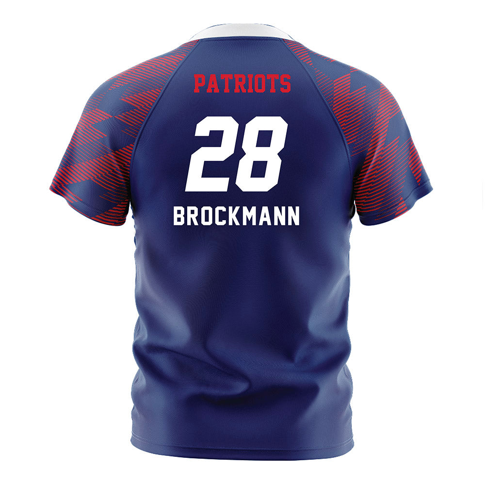 Francis Marion - NCAA Women's Soccer : Joy Brockmann - Blue Soccer Jersey-1