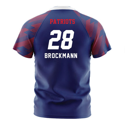 Francis Marion - NCAA Women's Soccer : Joy Brockmann - Blue Soccer Jersey-1