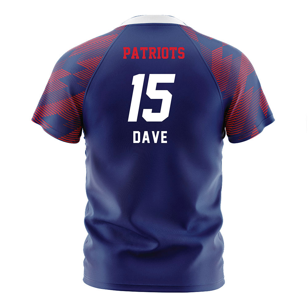 Francis Marion - NCAA Women's Soccer : Tehya Dave - Blue Soccer Jersey-1