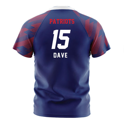 Francis Marion - NCAA Women's Soccer : Tehya Dave - Blue Soccer Jersey-1