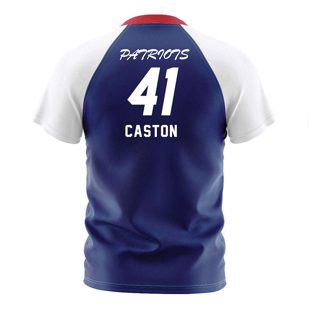 Francis Marion - NCAA Men's Soccer : Gabriel Caston - Blue Soccer Jersey-1