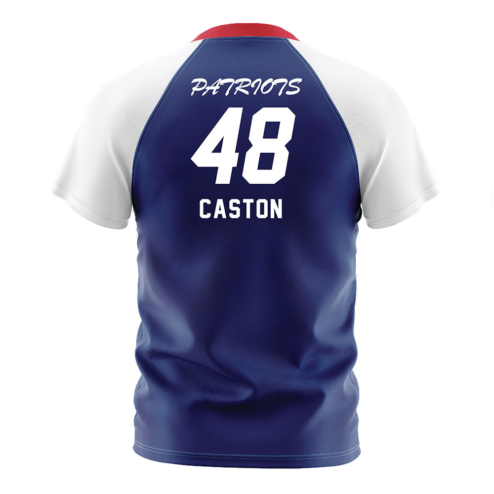 Francis Marion - NCAA Men's Soccer : Gabriel Caston - Blue Soccer Jersey-1