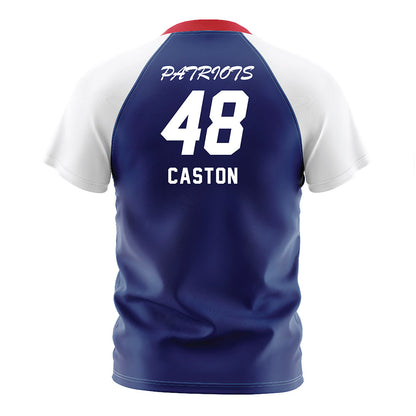 Francis Marion - NCAA Men's Soccer : Gabriel Caston - Blue Soccer Jersey-1