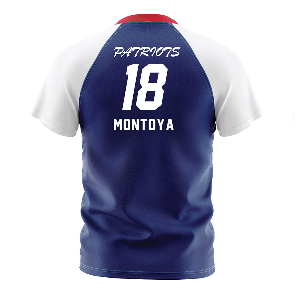 Francis Marion - NCAA Men's Soccer : Emerson Montoya - Blue Soccer Jersey-1