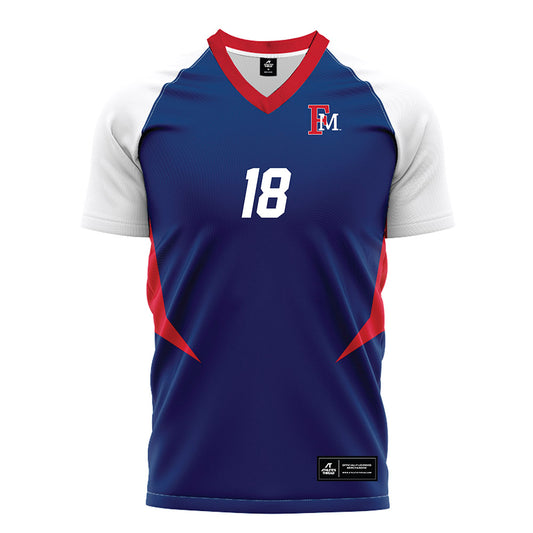 Francis Marion - NCAA Men's Soccer : Emerson Montoya - Blue Soccer Jersey-0