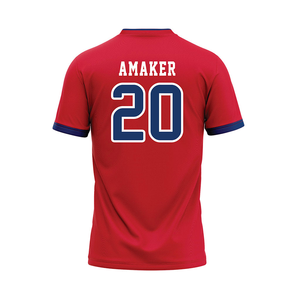 Francis Marion - NCAA Softball : Lainey Amaker - Red Baseball Jersey-1