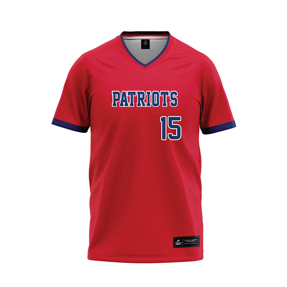 Francis Marion - NCAA Softball : Anderson Thrower - Red Baseball Jersey-0