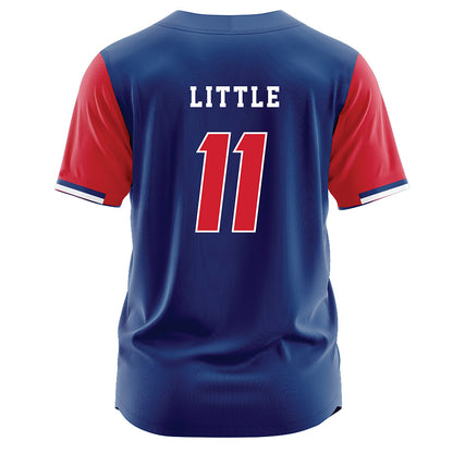 Francis Marion - NCAA Softball : Rachel Little - Blue Jersey-1