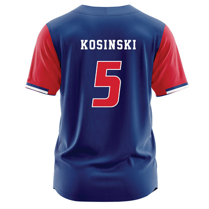 Francis Marion - NCAA Softball : Laini Kosinski - Blue Jersey-1