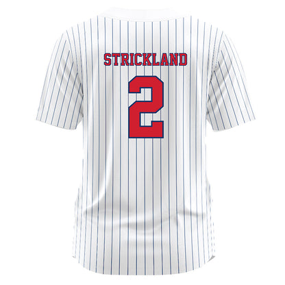 Francis Marion - NCAA Softball : Paige Strickland - White Jersey-1