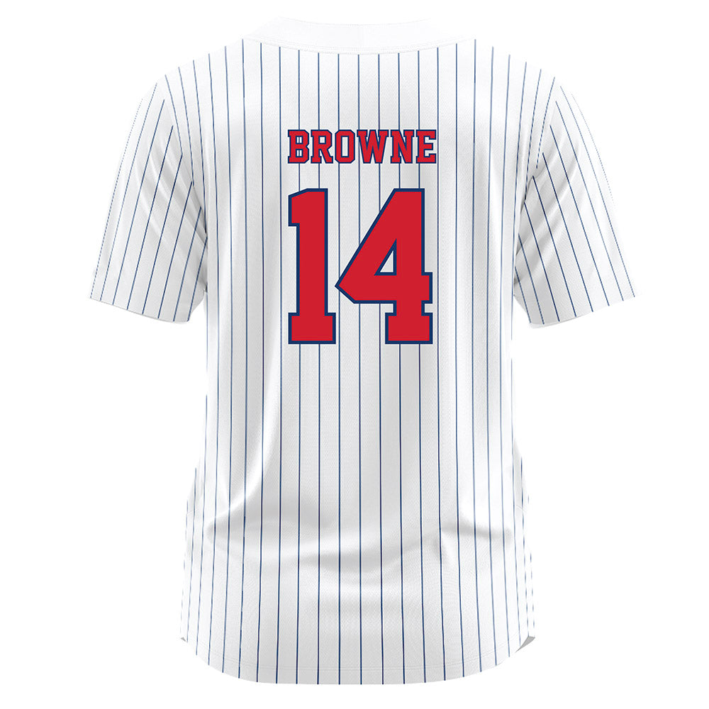 Francis Marion - NCAA Softball : Neilah Browne - White Jersey-1