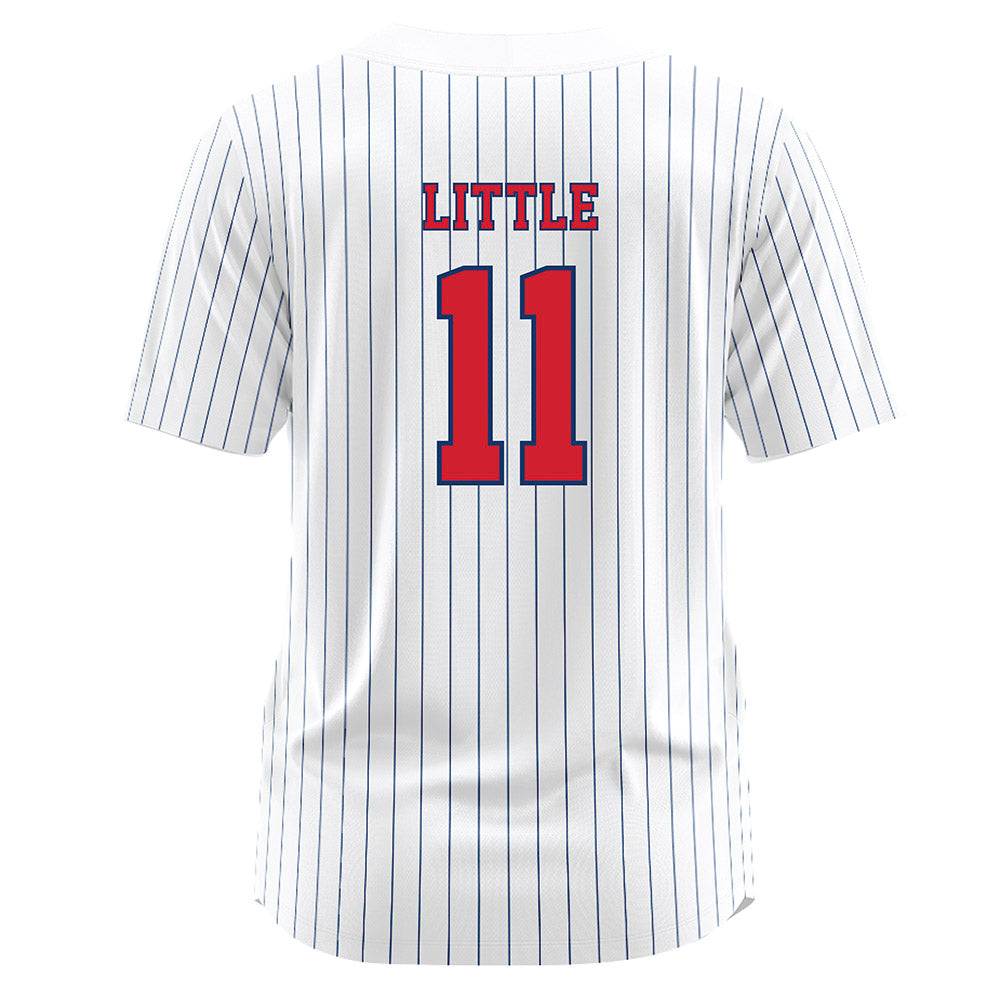 Francis Marion - NCAA Softball : Rachel Little - White Jersey-1