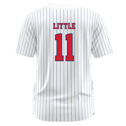Francis Marion - NCAA Softball : Rachel Little - White Jersey-1