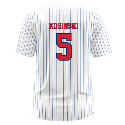 Francis Marion - NCAA Softball : Laini Kosinski - White Jersey-1