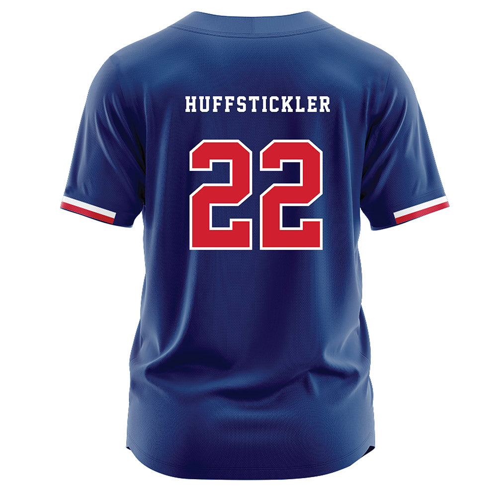 Francis Marion - NCAA Baseball : Mason Huffstickler - Blue Jersey-1