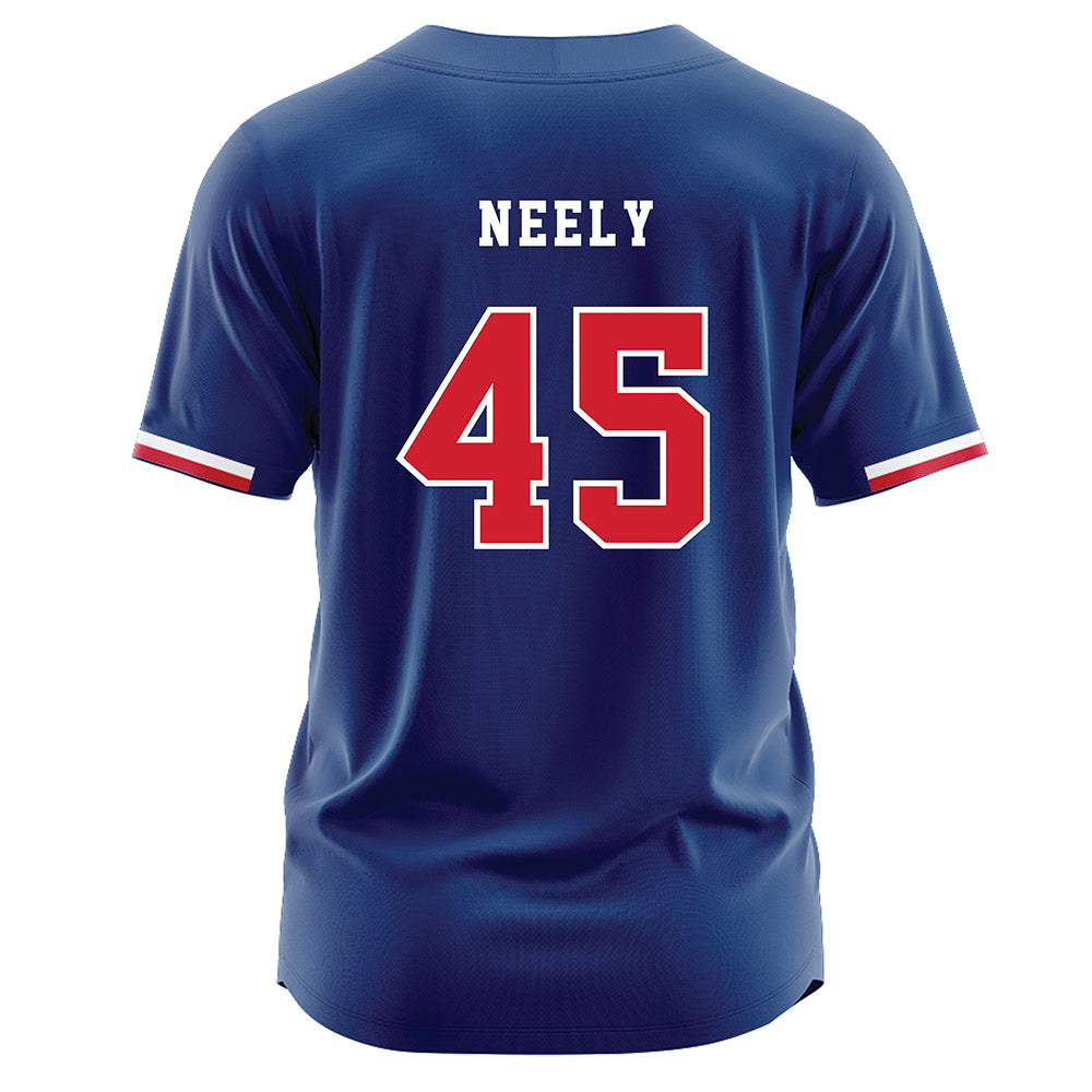 Francis Marion - NCAA Baseball : Tristan Neely - Blue Jersey-1