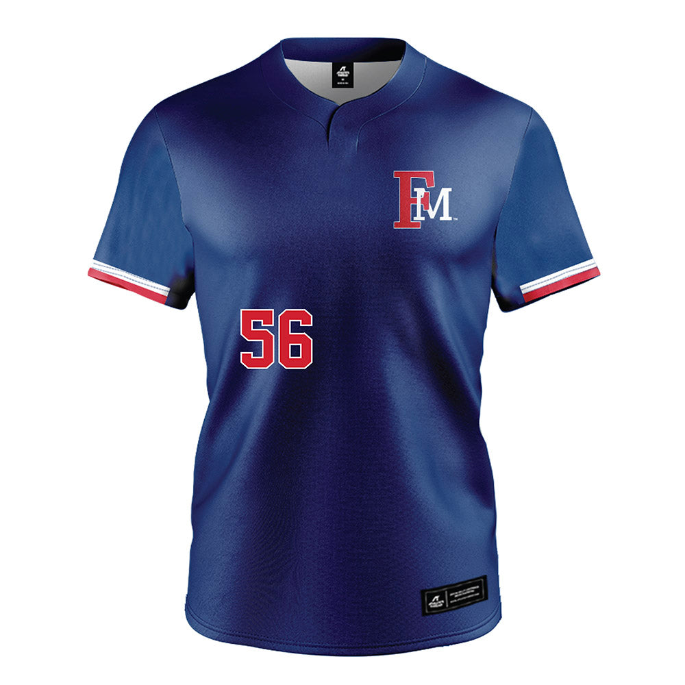 Francis Marion - NCAA Baseball : Charlie Bonds - Blue Jersey-0