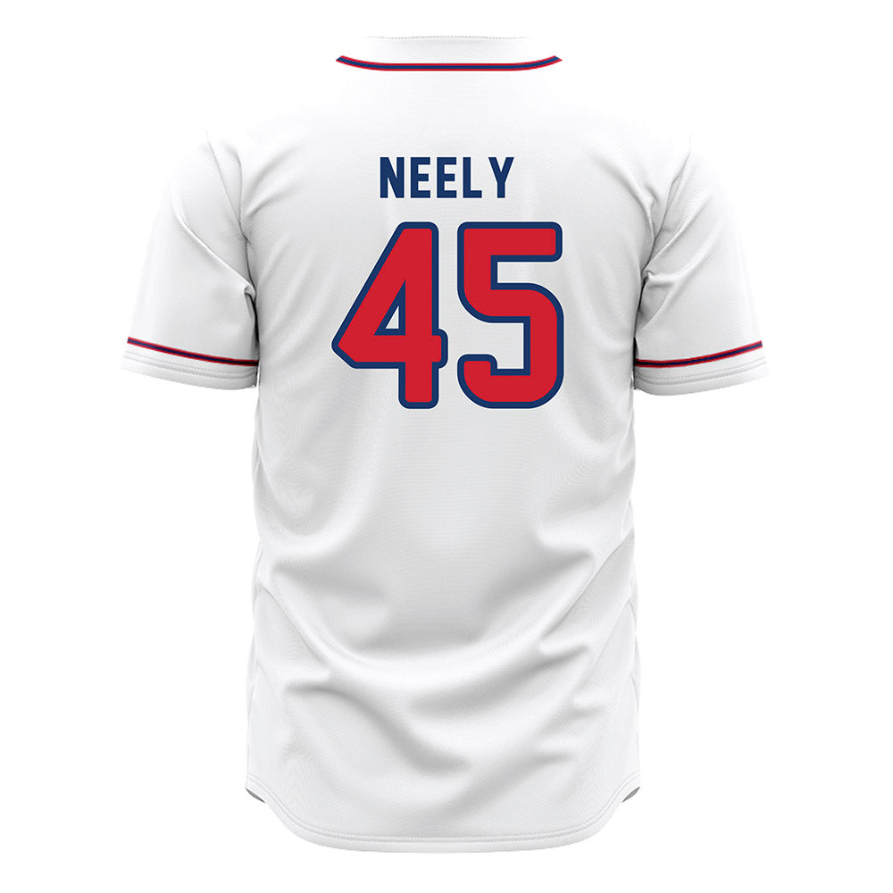 Francis Marion - NCAA Baseball : Tristan Neely - White Jersey-1