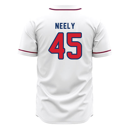 Francis Marion - NCAA Baseball : Tristan Neely - White Jersey-1