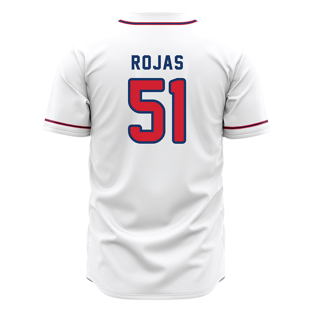 Francis Marion - NCAA Baseball : Eze Rojas - White Jersey-1