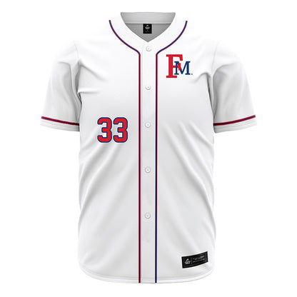 Francis Marion - NCAA Baseball : Dariel Villaran Goundis - White Jersey-0