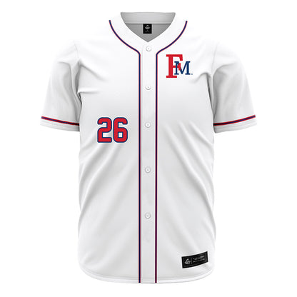 Francis Marion - NCAA Baseball : Roman Edwards - White Jersey-0
