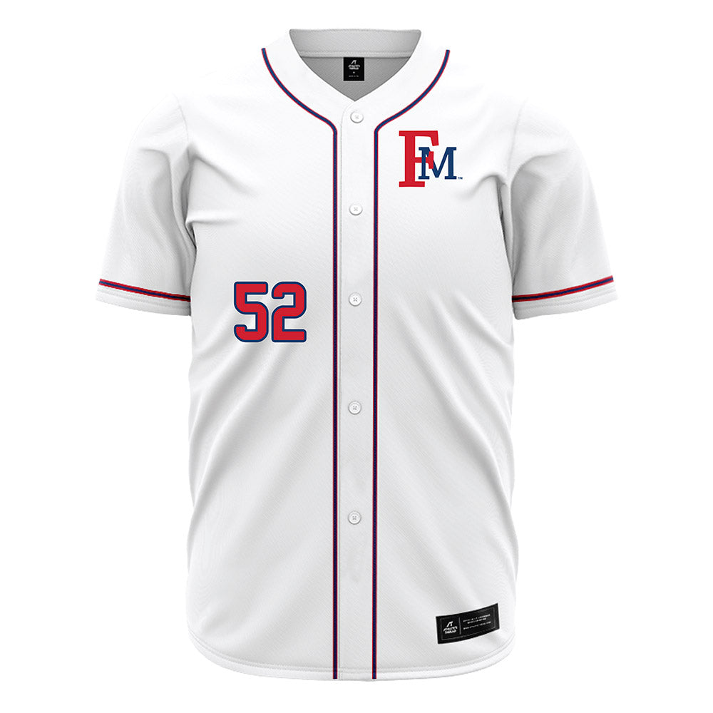 Francis Marion - NCAA Baseball : Myles Proffitt - White Jersey-0