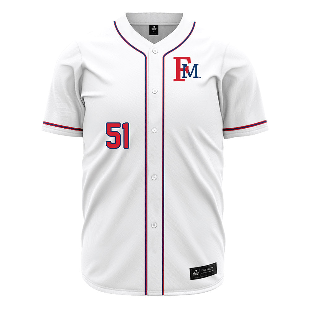 Francis Marion - NCAA Baseball : Eze Rojas - White Jersey-0