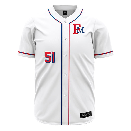 Francis Marion - NCAA Baseball : Eze Rojas - White Jersey-0