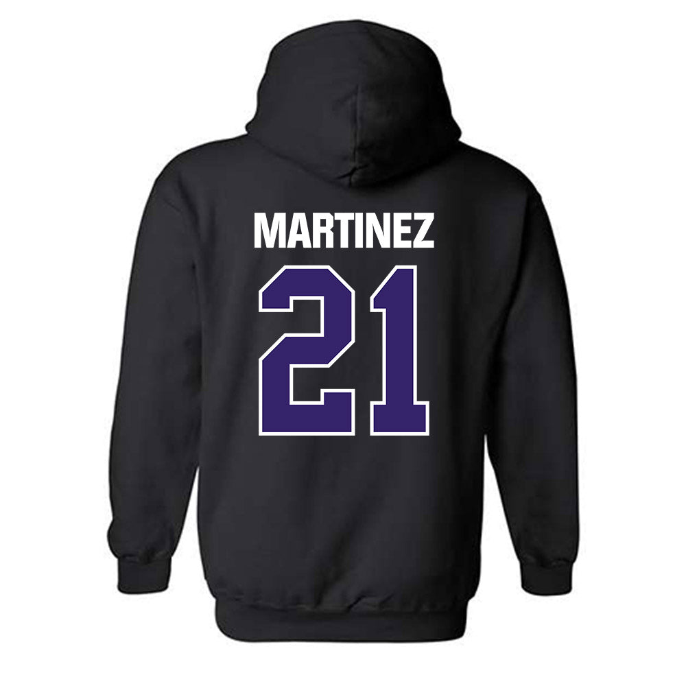 Portland - NCAA Men's Soccer : Angel Martinez - Hooded Sweatshirt-1