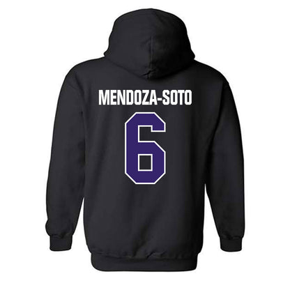 Portland - NCAA Men's Soccer : Christian Mendoza-Soto - Hooded Sweatshirt-1