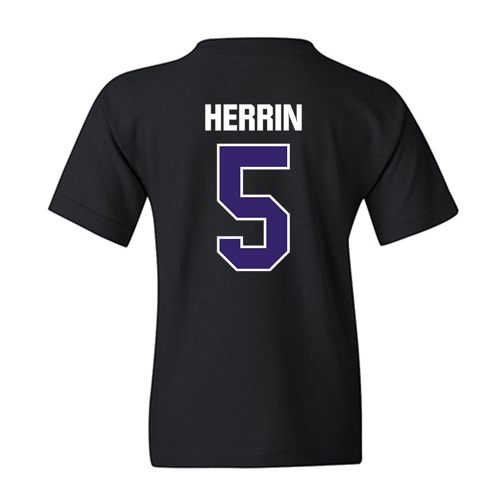 Portland - NCAA Women's Basketball : Aubrey Herrin - Youth T-Shirt-1