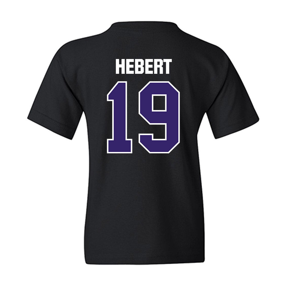 Portland - NCAA Baseball : Curtis Hebert - Youth T-Shirt-1