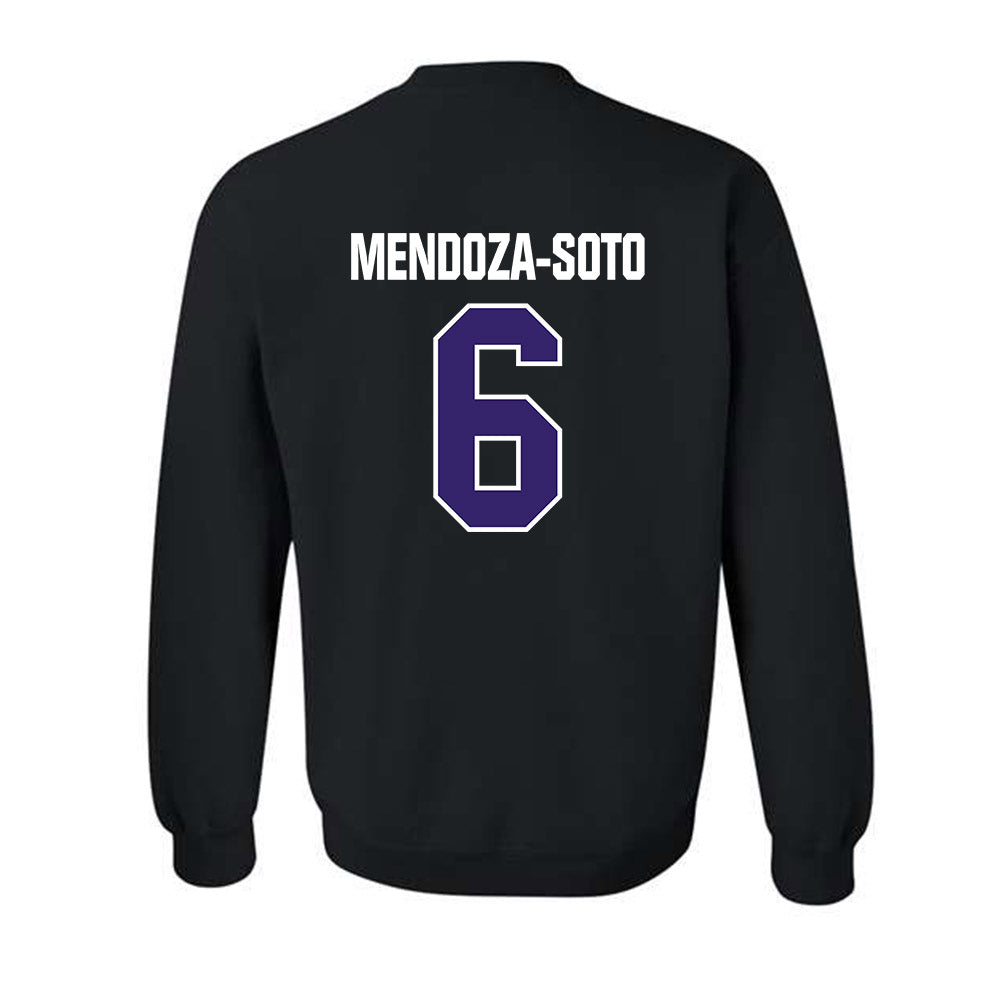 Portland - NCAA Men's Soccer : Christian Mendoza-Soto - Crewneck Sweatshirt-1