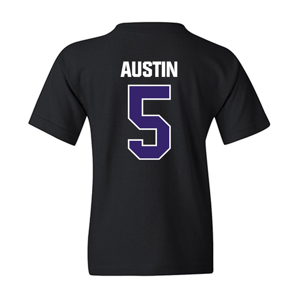 Portland - NCAA Men's Basketball : Chris Austin - Youth T-Shirt-1