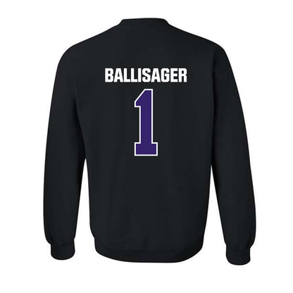 Portland - NCAA Men's Basketball : Jermaine Ballisager - Crewneck Sweatshirt-1