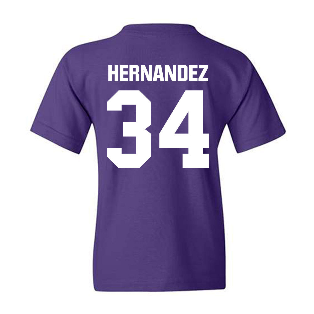 Portland - NCAA Men's Soccer : Miguel-Angel Hernandez - Youth T-Shirt-1