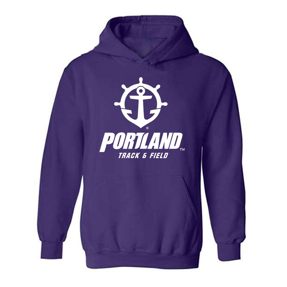 Portland - NCAA Women's Track & Field : Aaliyah nero - Hooded Sweatshirt-0