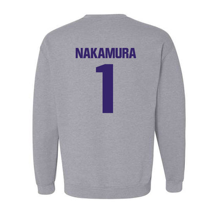 Portland - NCAA Baseball : Logan Nakamura - Classic Shersey Crewneck Sweatshirt-1