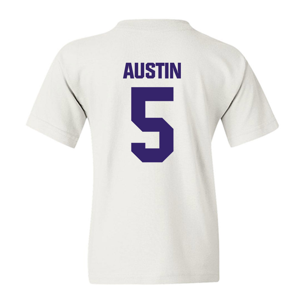 Portland - NCAA Men's Basketball : Chris Austin - Youth T-Shirt-1