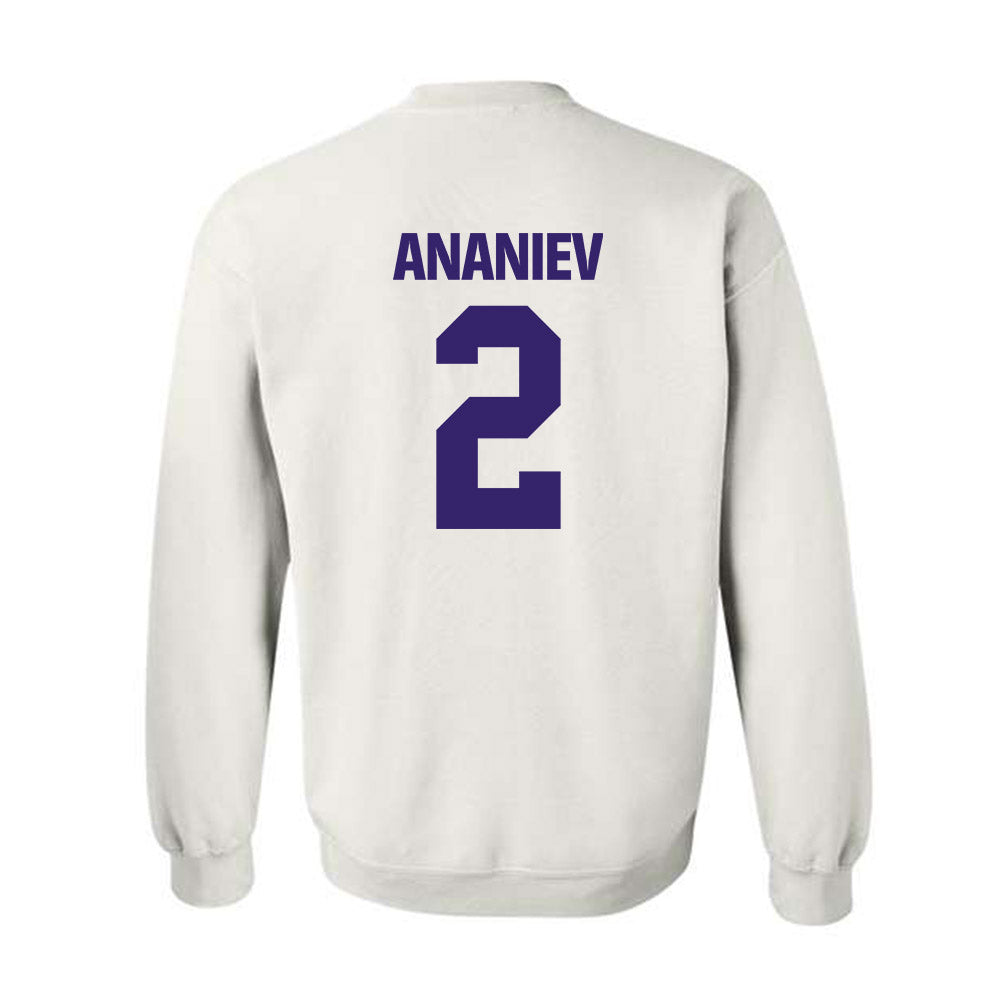 Portland - NCAA Women's Basketball : Dyani Ananiev - Crewneck Sweatshirt-1