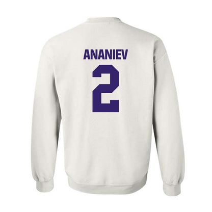 Portland - NCAA Women's Basketball : Dyani Ananiev - Crewneck Sweatshirt-1