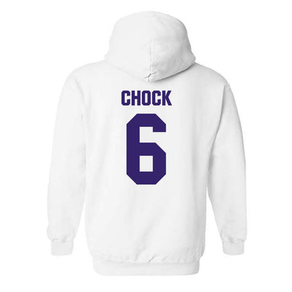 Portland - NCAA Women's Volleyball : Larkin Chock - Hooded Sweatshirt-1