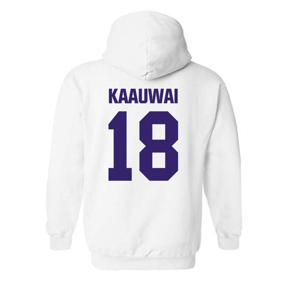 Portland - NCAA Women's Volleyball : Taina Kaauwai - Hooded Sweatshirt-1