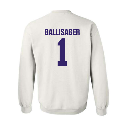 Portland - NCAA Men's Basketball : Jermaine Ballisager - Crewneck Sweatshirt-1