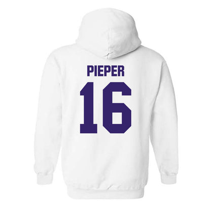 Portland - NCAA Women's Volleyball : Callie Pieper - Hooded Sweatshirt-1