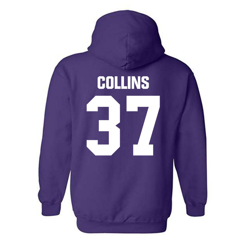 Portland - NCAA Baseball : Austin Collins - Hooded Sweatshirt-1